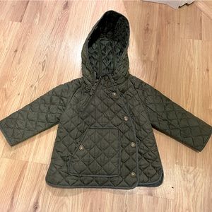 2T Boys Coat - Quilted, lightweight and warm